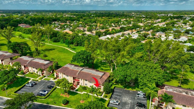 bird's eye view featuring a residential view