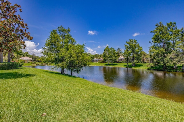 property view of water