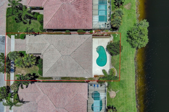 drone / aerial view