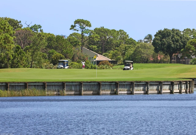 property view of water