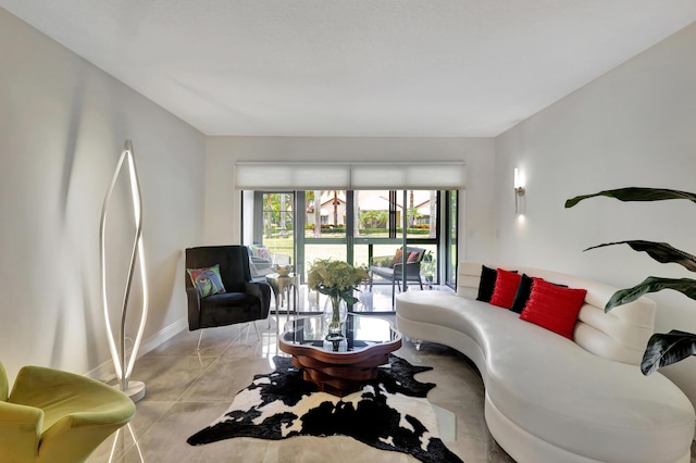 view of living room