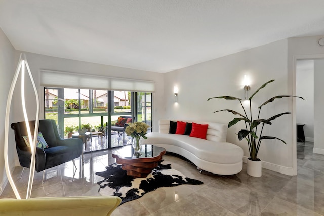 view of living room