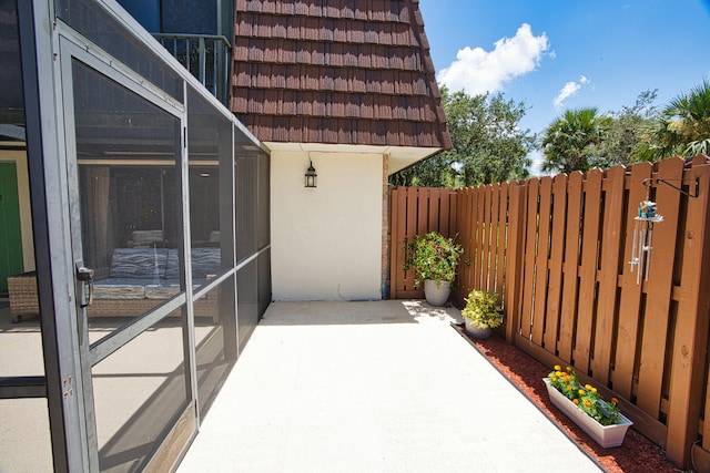 view of patio / terrace