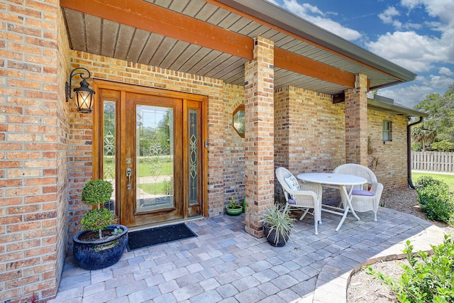 view of property entrance