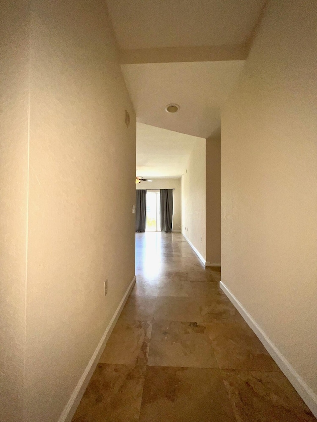 hall with baseboards