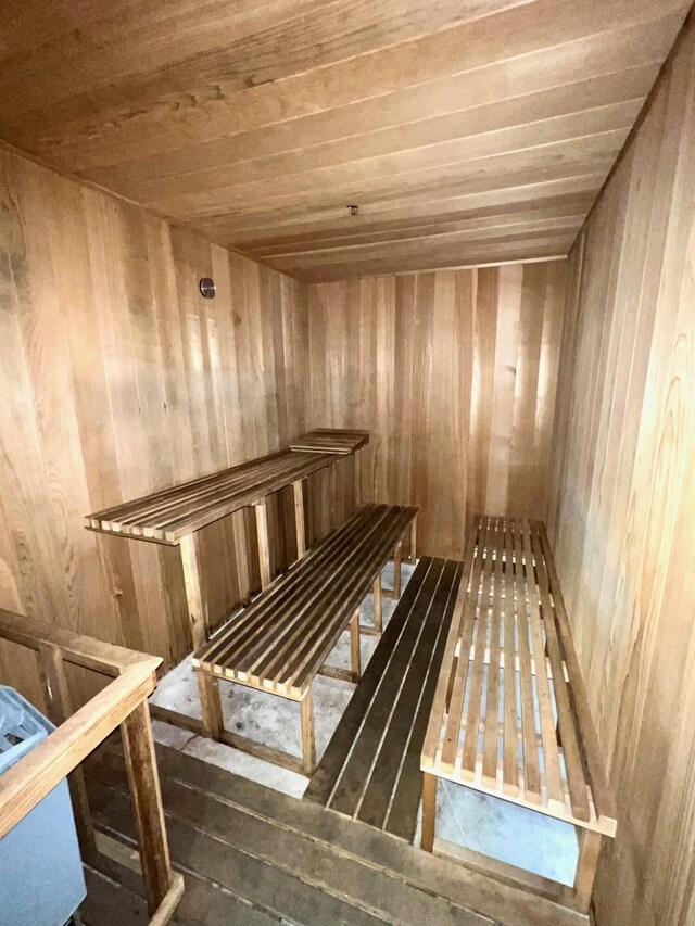 view of sauna / steam room