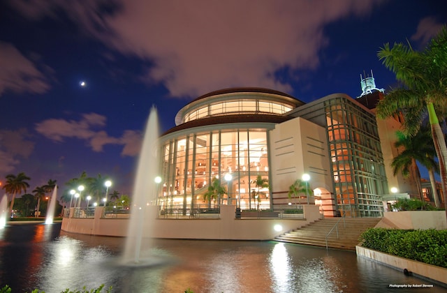 exterior space featuring a water view