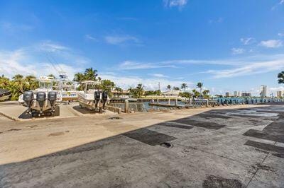 view of street featuring a water view