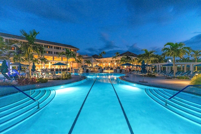 view of community pool