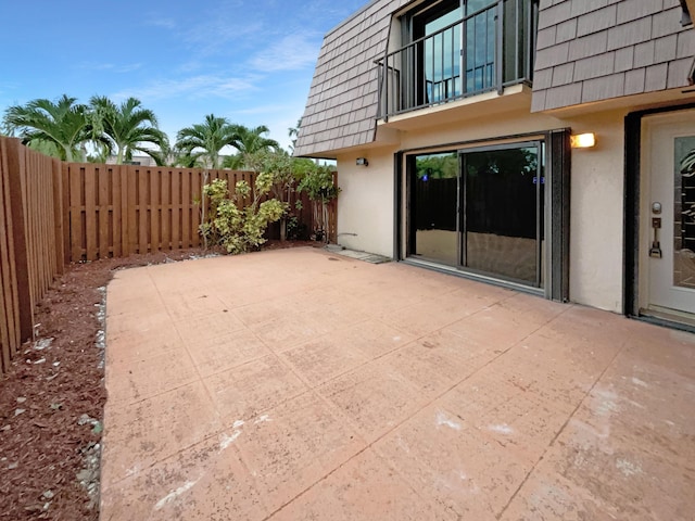 view of patio