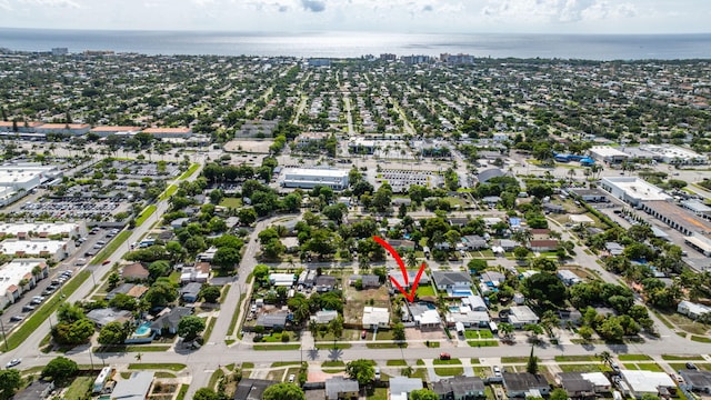 5278 NE 19th Ter, Pompano Beach, FL 33064 - aerial view of property and surrounding area featuring a large body of water