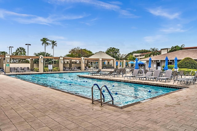 view of swimming pool