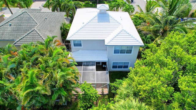 bird's eye view