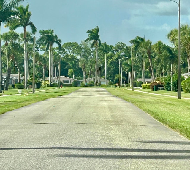 view of road