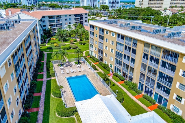 view of pool