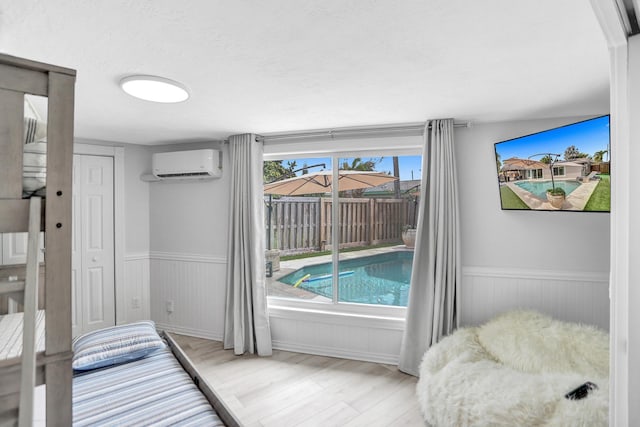 interior space featuring a wall unit AC