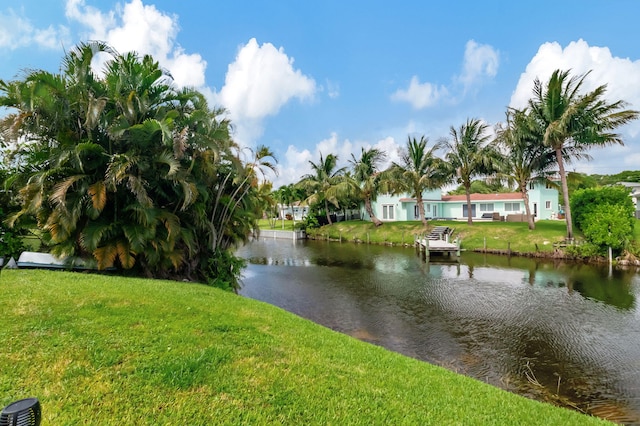 property view of water