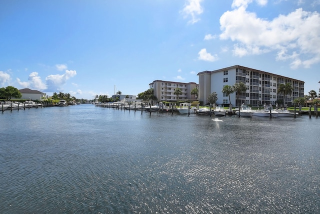 property view of water