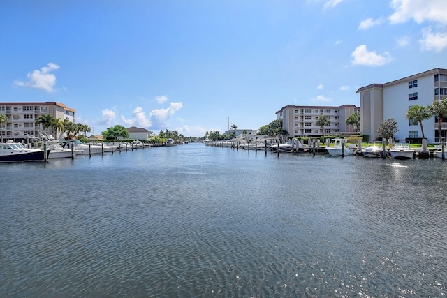 property view of water