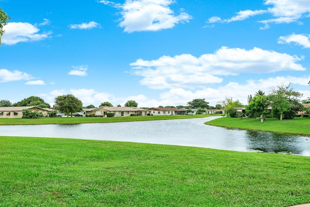 property view of water