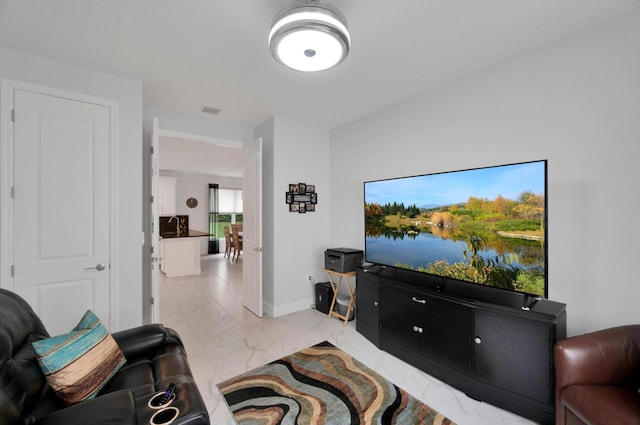 view of living room