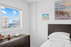 3212 S Ocean Blvd Unit 807-A, Highland Beach, FL 33487 - view of bedroom