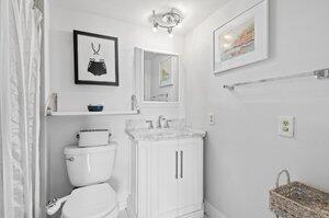 3212 S Ocean Blvd Unit 807-A, Highland Beach, FL 33487 - full bath with toilet and vanity