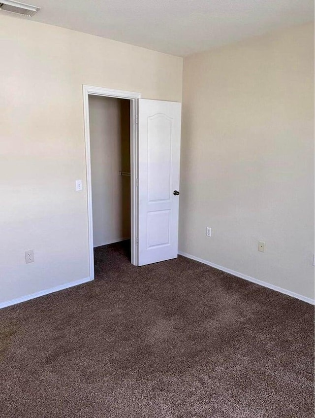 interior space featuring carpet flooring