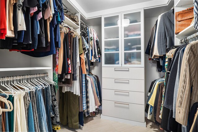 view of closet