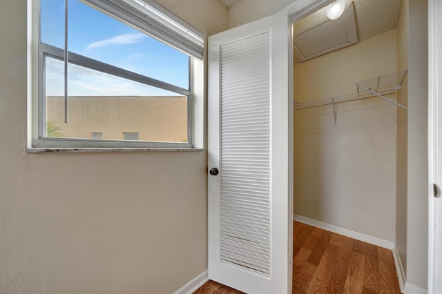 view of closet