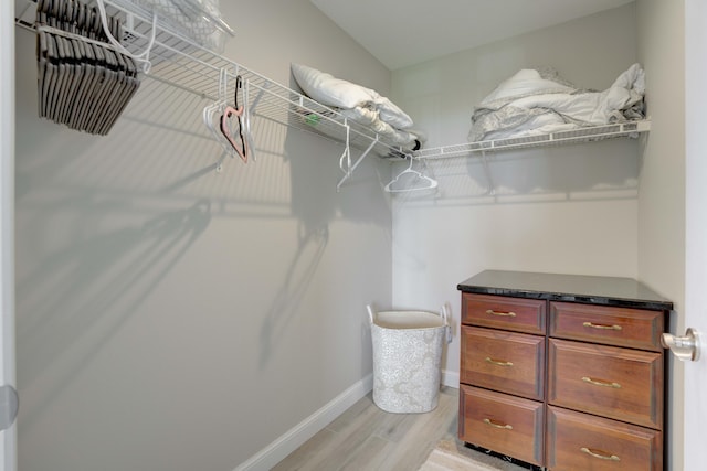 1203 Town Center Dr Unit 313, Jupiter, FL 33458 - walk in closet with light wood finished floors