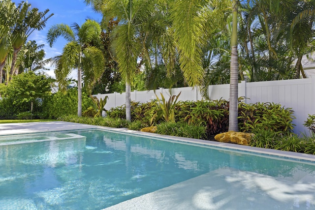 view of pool