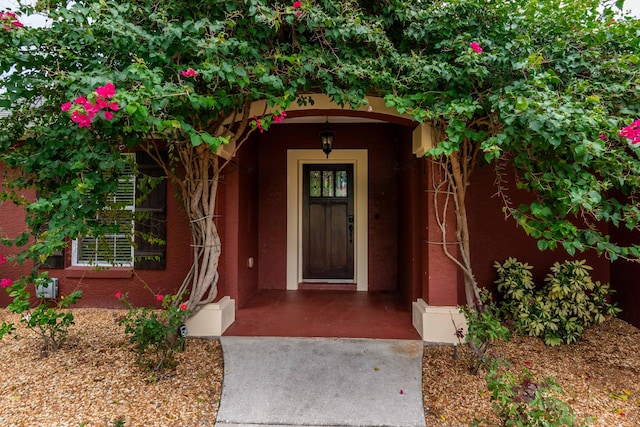 view of property entrance