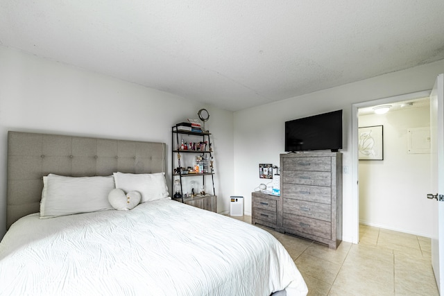 view of tiled bedroom