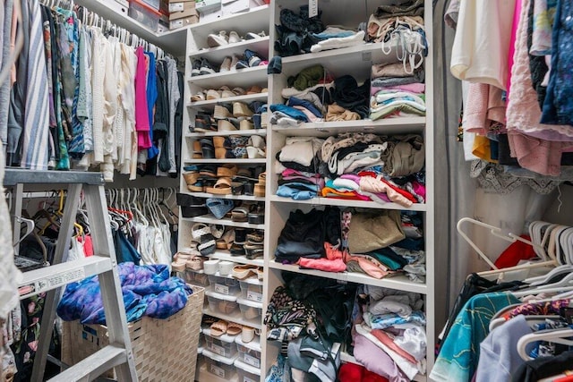 view of spacious closet