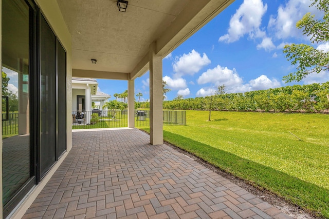 view of patio / terrace