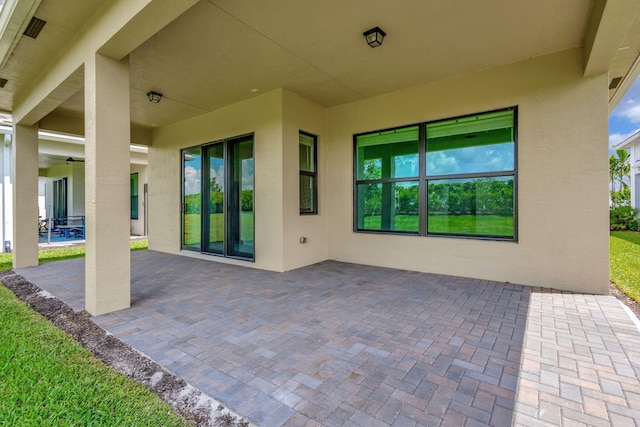 view of patio