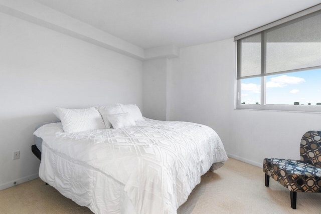 bedroom featuring carpet floors