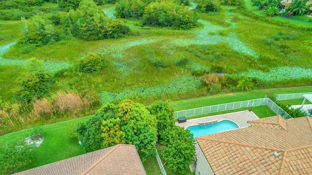 9229 Delemar Ct, Wellington, FL 33414 - aerial view of a pool area