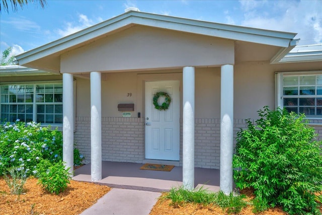 view of property entrance