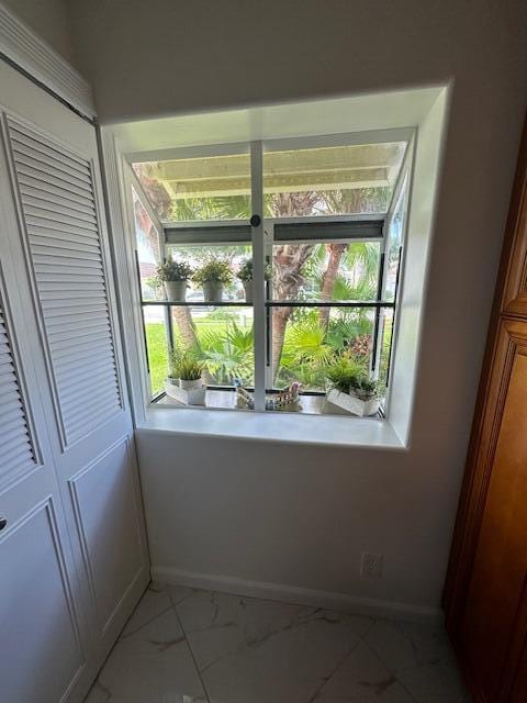 interior space featuring plenty of natural light