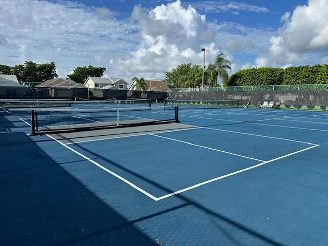 view of sport court