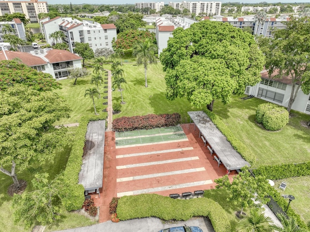 aerial view