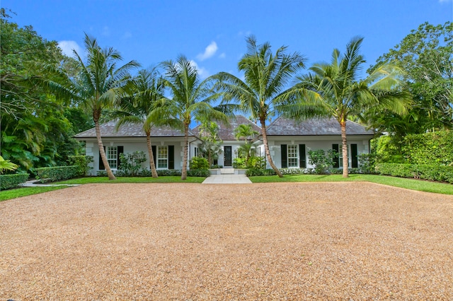 view of ranch-style home