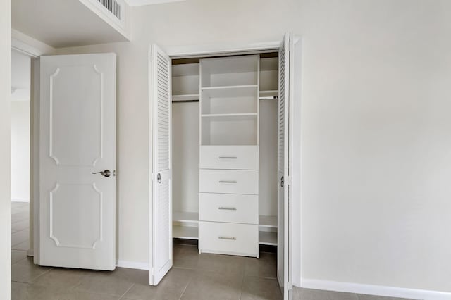 view of closet