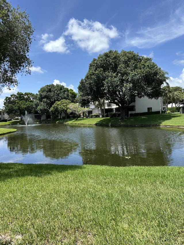 property view of water