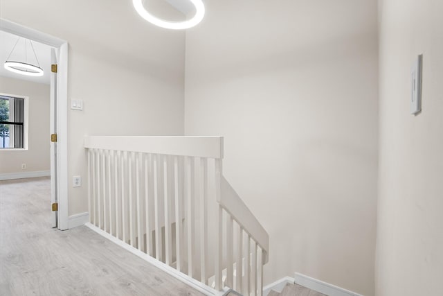 4820 NW 22nd St Unit 4134, Coconut Creek, FL 33063 - stairway with wood finished floors and baseboards