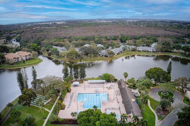4820 NW 22nd St Unit 4134, Coconut Creek, FL 33063 - view of property location featuring a large body of water and a pool area