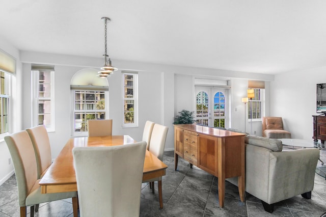 3475 S Ocean Blvd Unit 2160, Palm Beach, FL 33480 - dining space featuring french doors