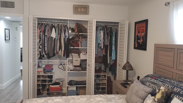 view of closet